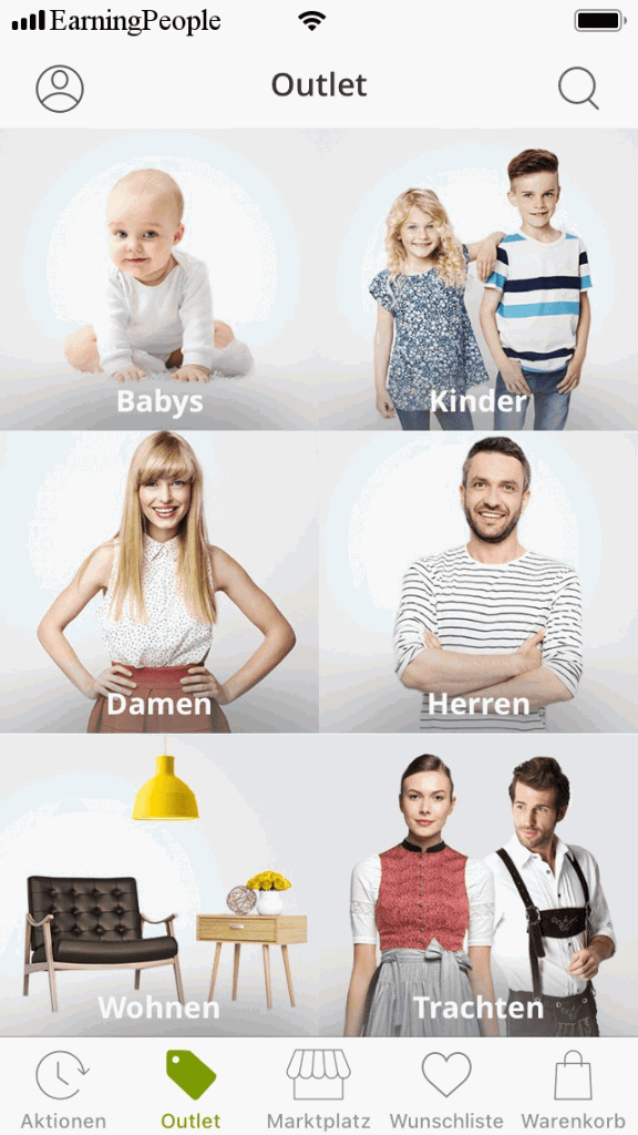 Limango iOS App Screenshot